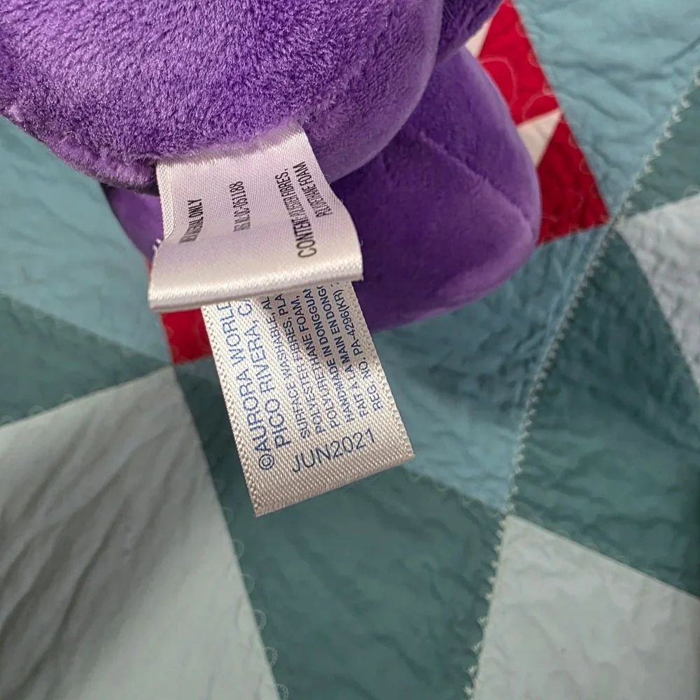 Aurora Purple‎ Three Eyed Alien Plush 8